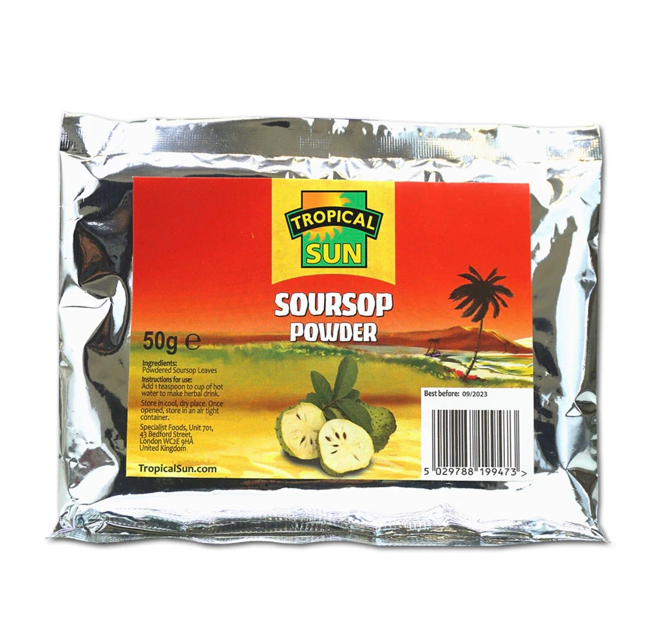 Tropical Sun Soursop Powder 50g