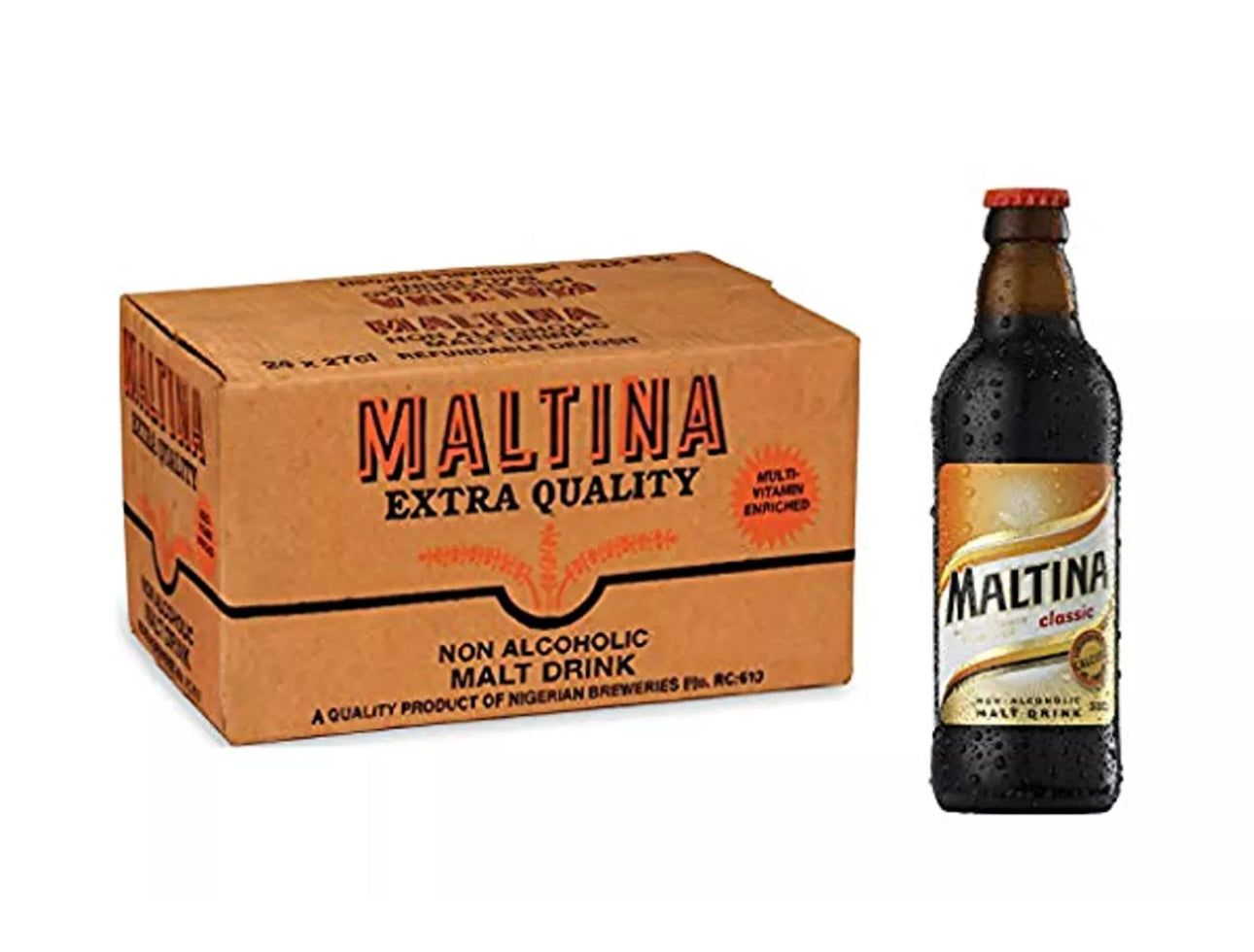 Maltina Bottle Box of 24