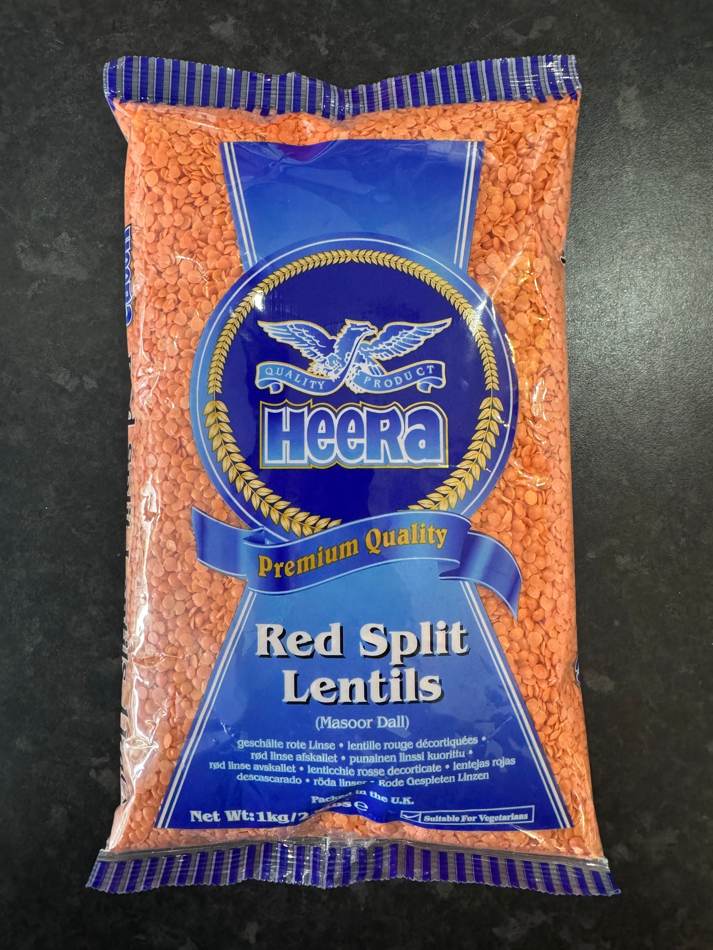 Heera Red Split Lentils 1kg