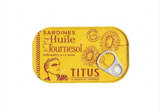 Titus Sardines in Sunflower Oil 125g