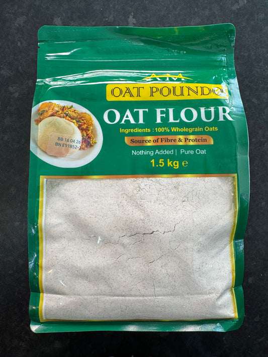 AM Oat Poundo/Oat Fufu 1.5Kg