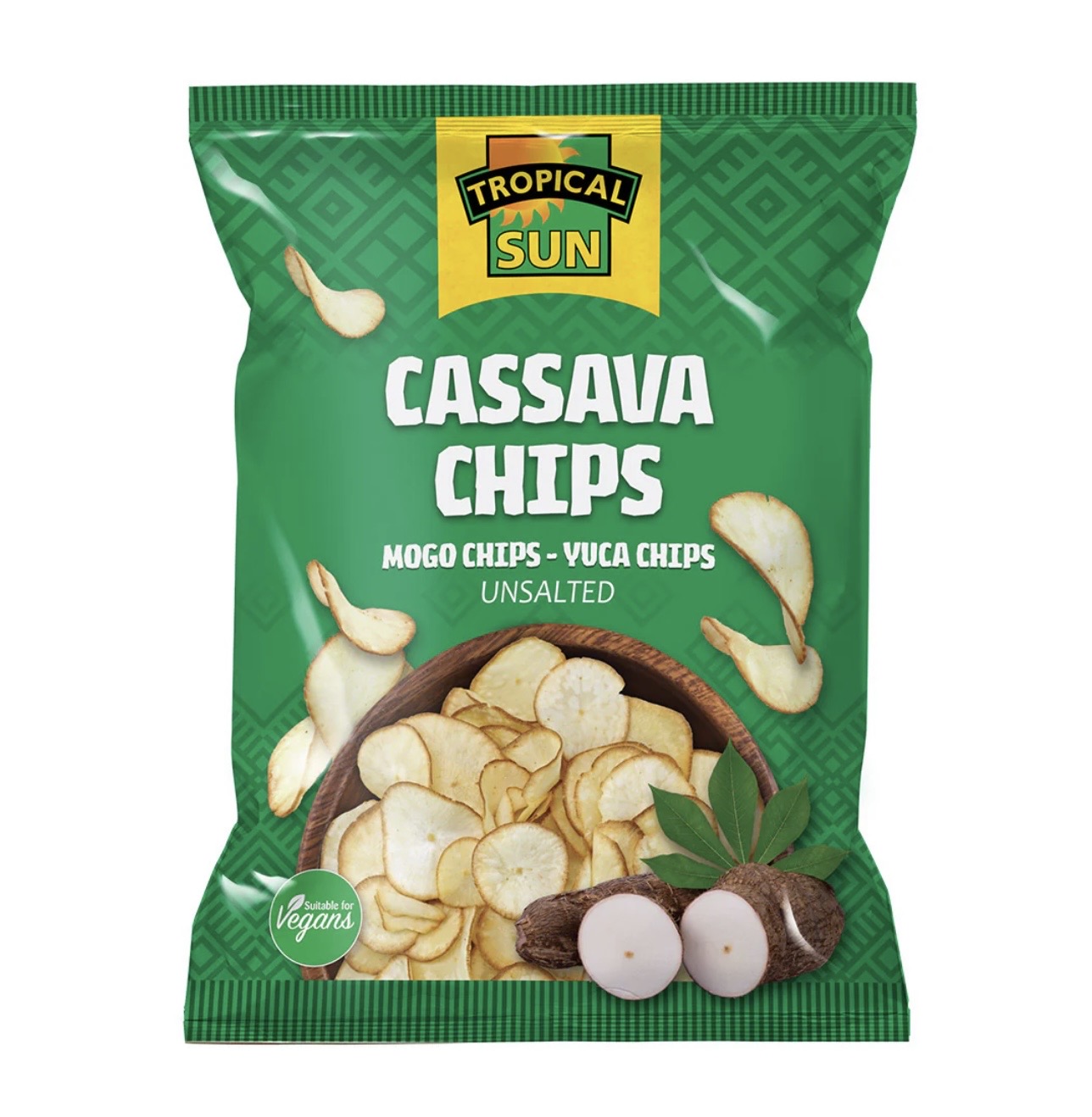 Tropical Sun Unsalted Cassava Chips 80g