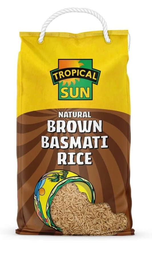 Tropical Sun Natural Brown Basmati Rice 5Kg
