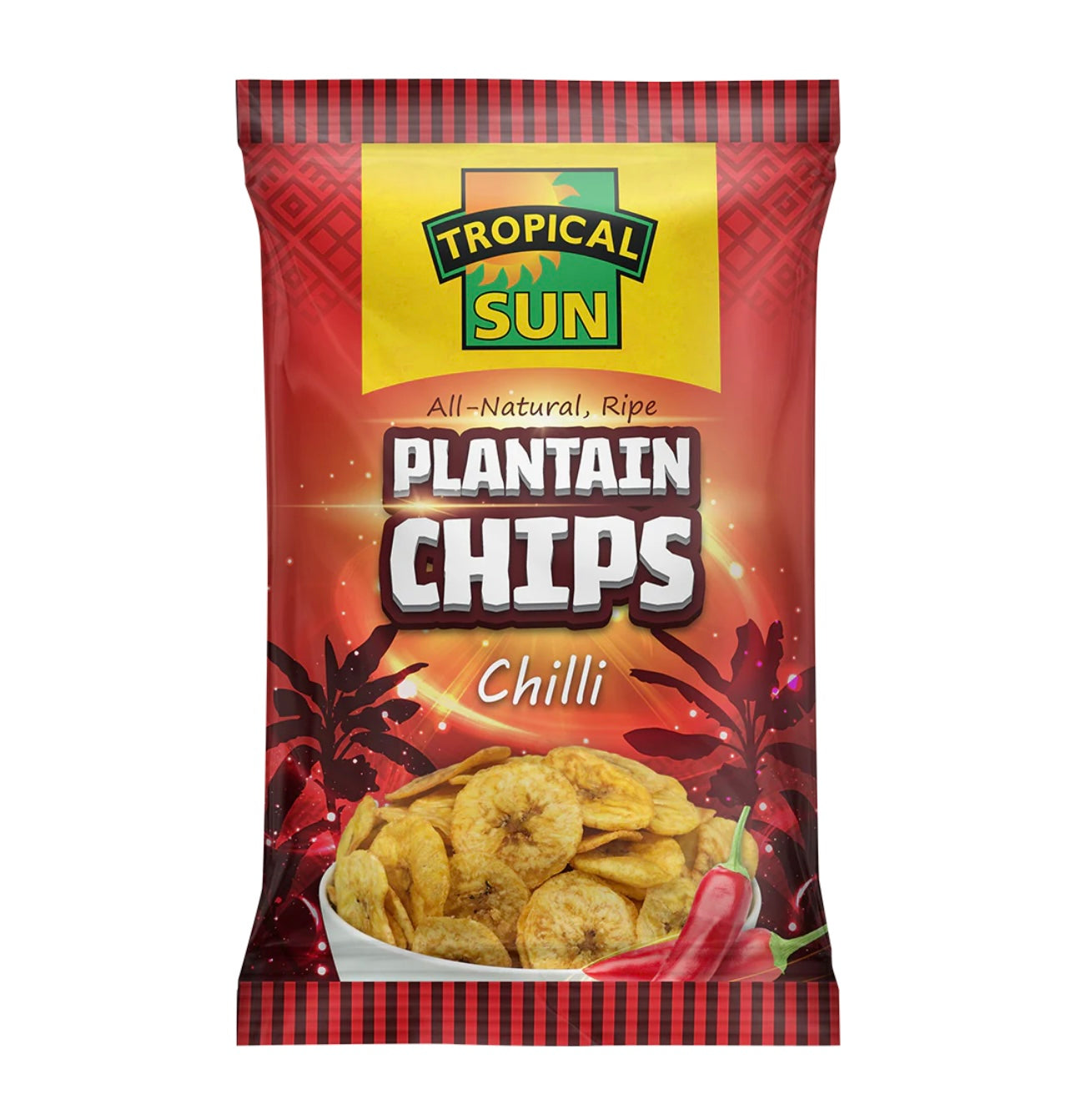 Tropical Sun Chilli Plantain Chips 70g