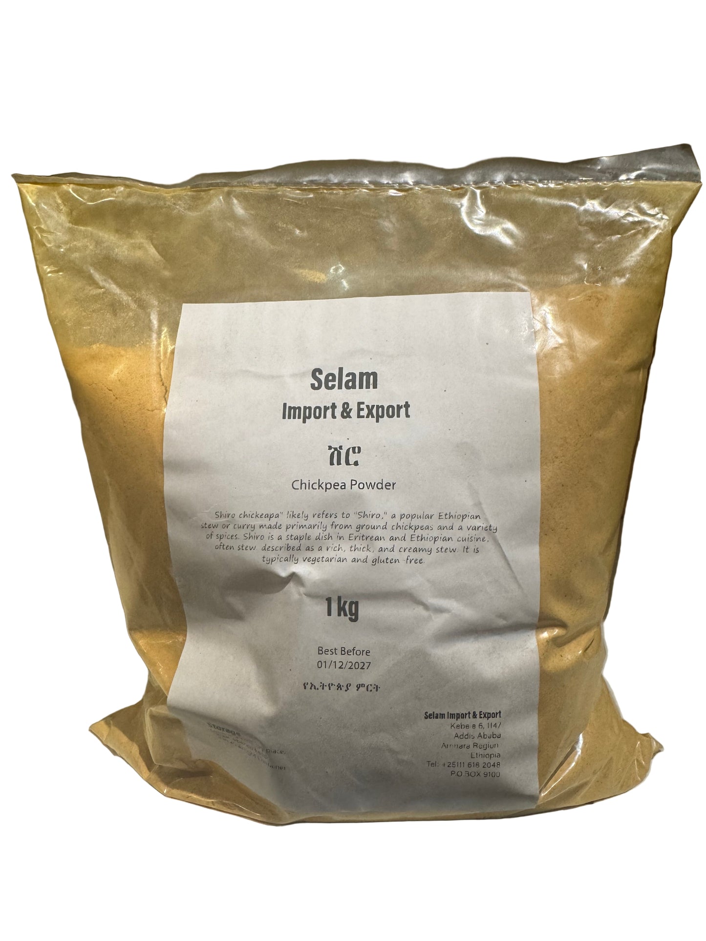 Selam Shiro/Chickpea Powder 1Kg