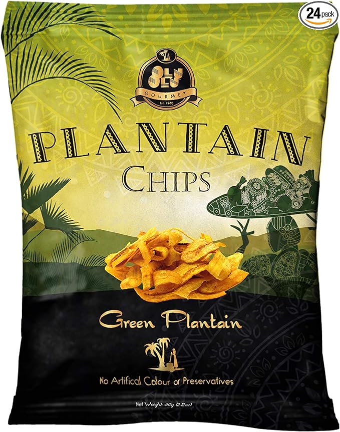 Olu Olu Green Plantain Chips 60g