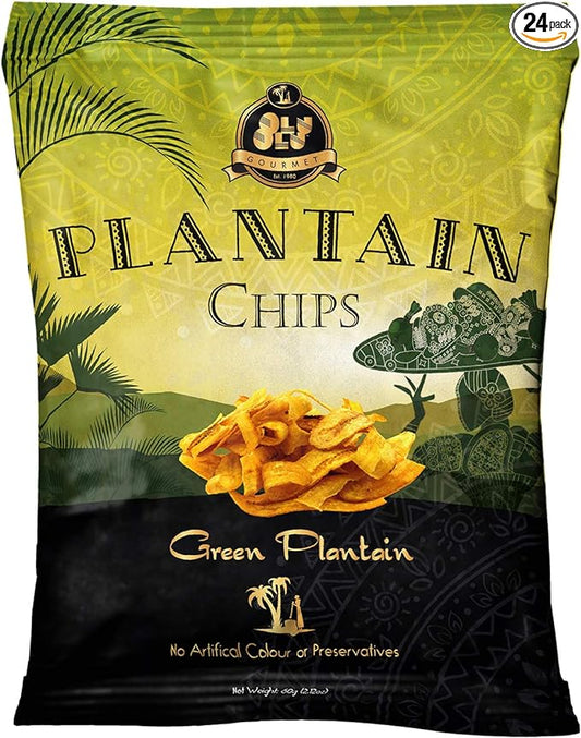 Olu Olu Green Plantain Chips 60g