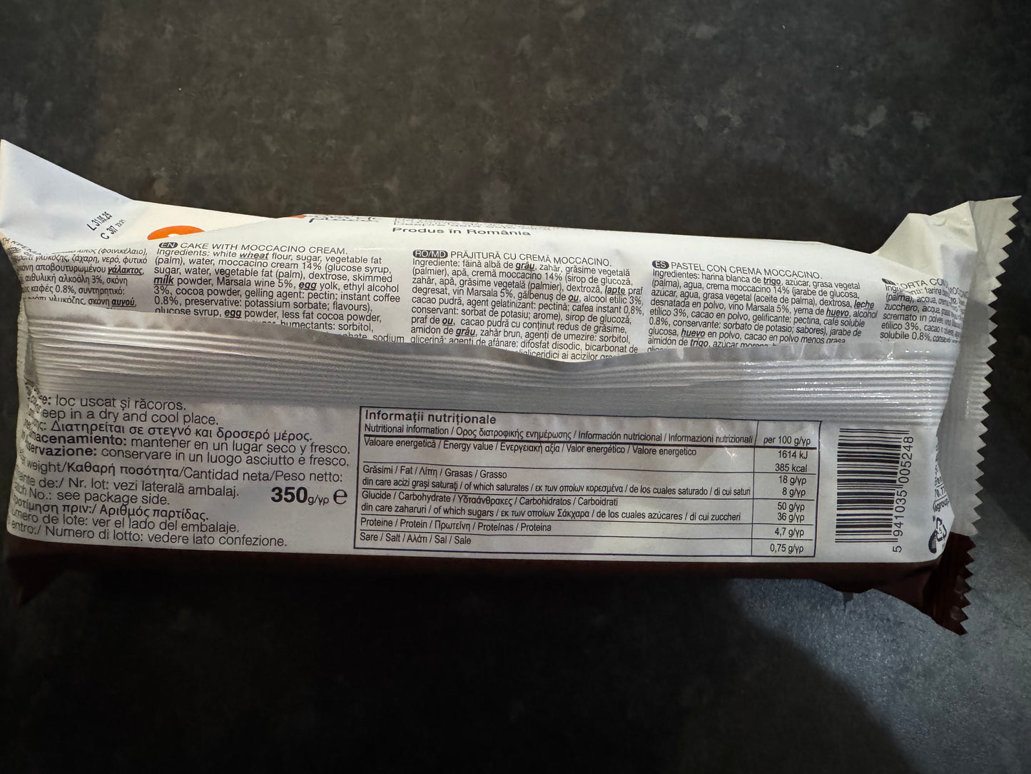 Alka Moccacino Cream Cake 350g