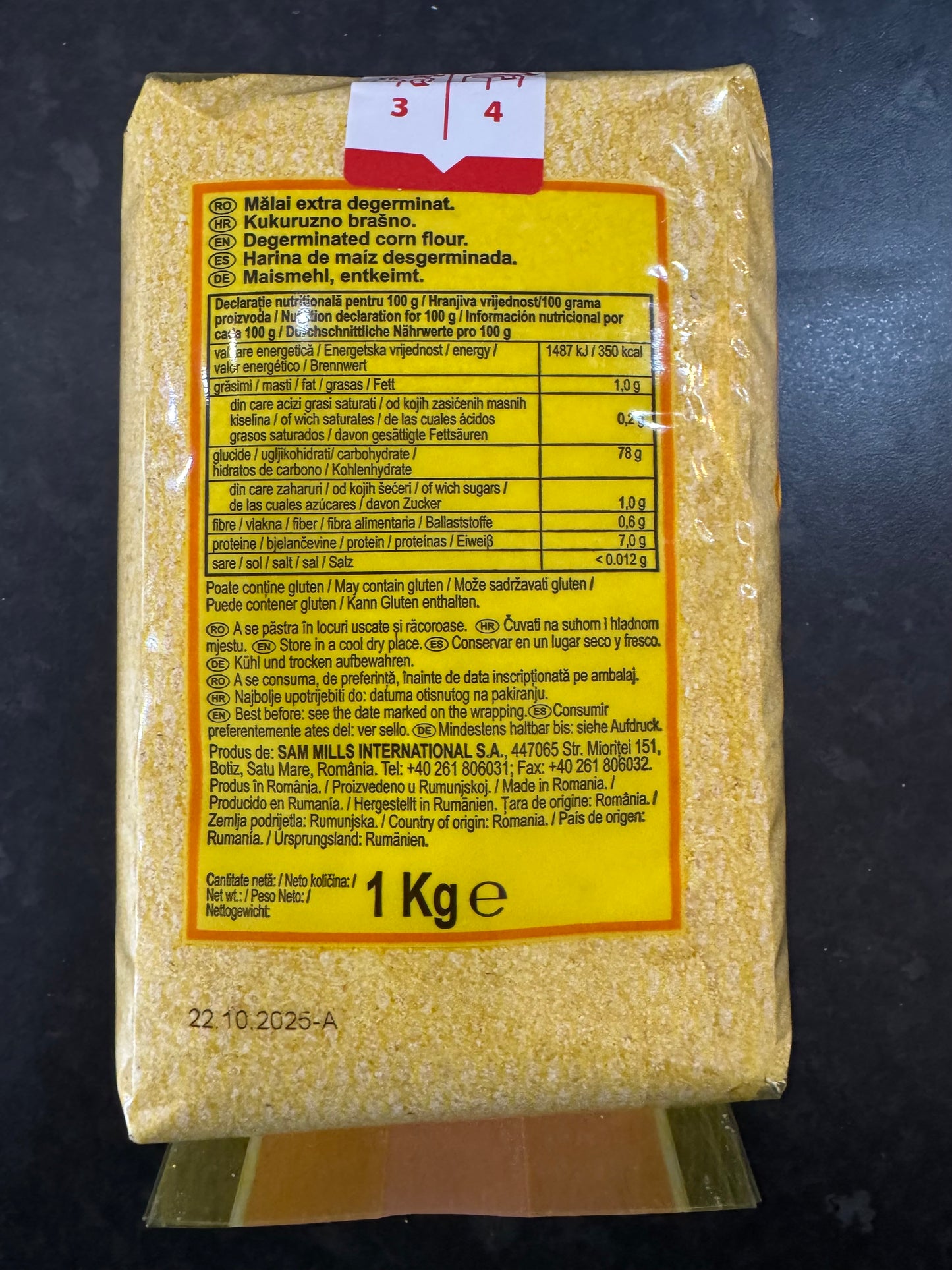 Arpis Polenta Corn Grits (Malai Extra) 1kg