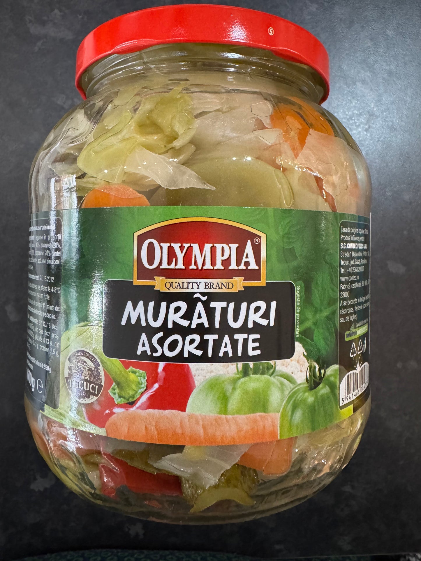 Olympia Pickled Mixed Vegetables 1600g