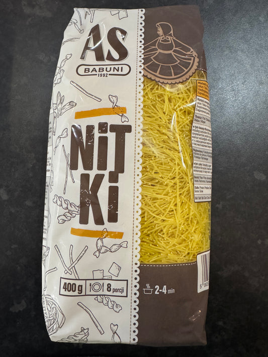 AS Babuni Turmeric Thread Egg Pasta 400g