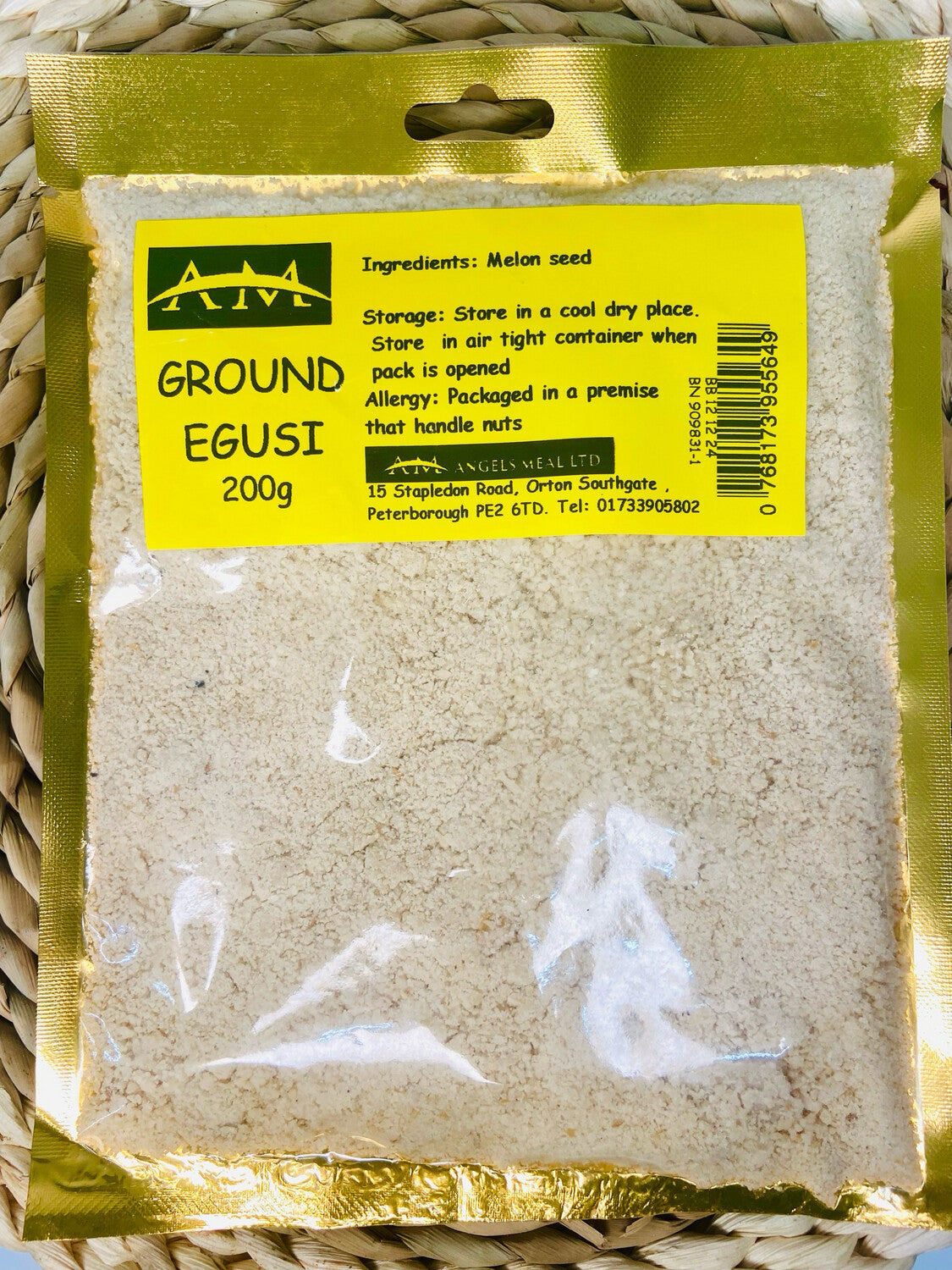 AM Ground Egusi 200g bag
