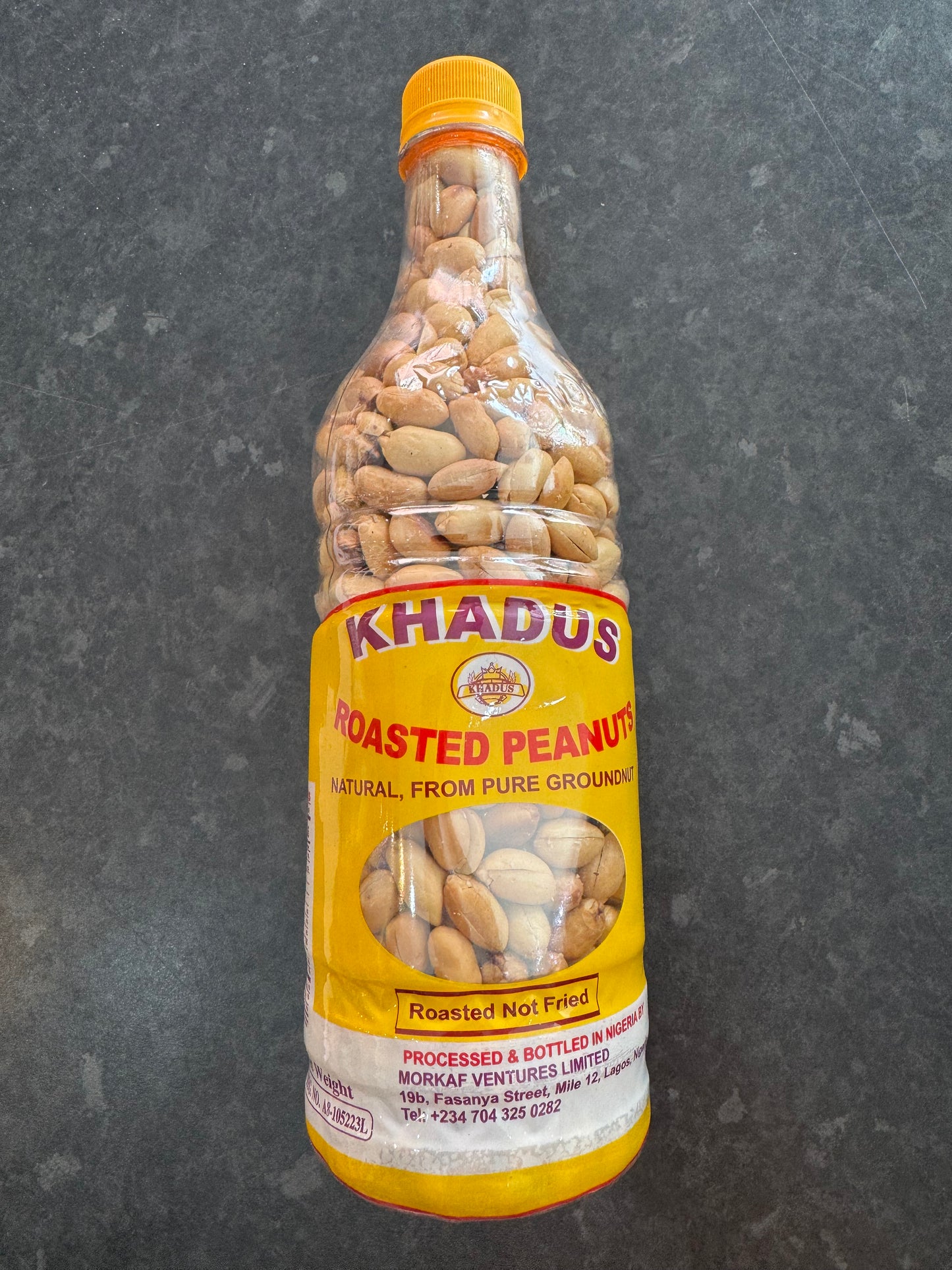 Khadus Roasted Peanuts 500g Bottle