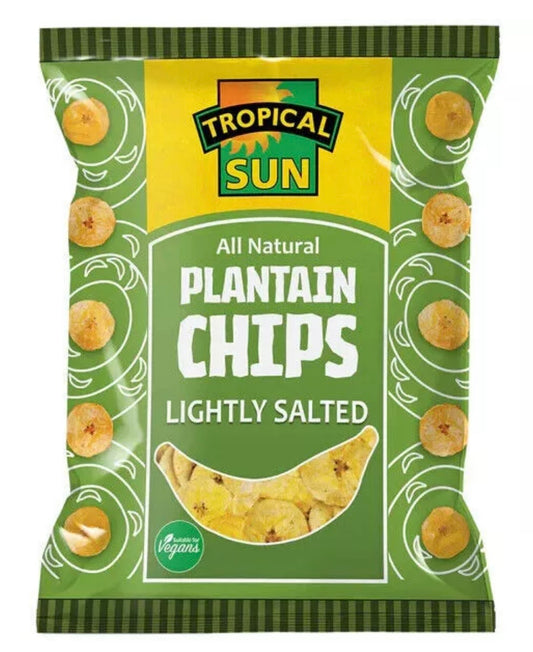 Tropical Sun Lightly Salted Plantain Chips 70g