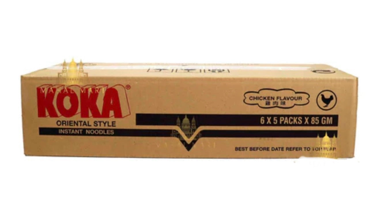 Koka Chicken Noodles Box 30x85g