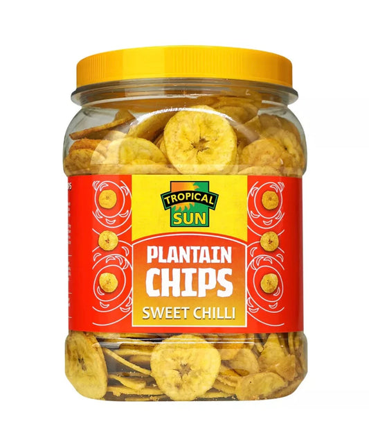 Tropical Sun Sweet Chilli Plantain Chips 450g
