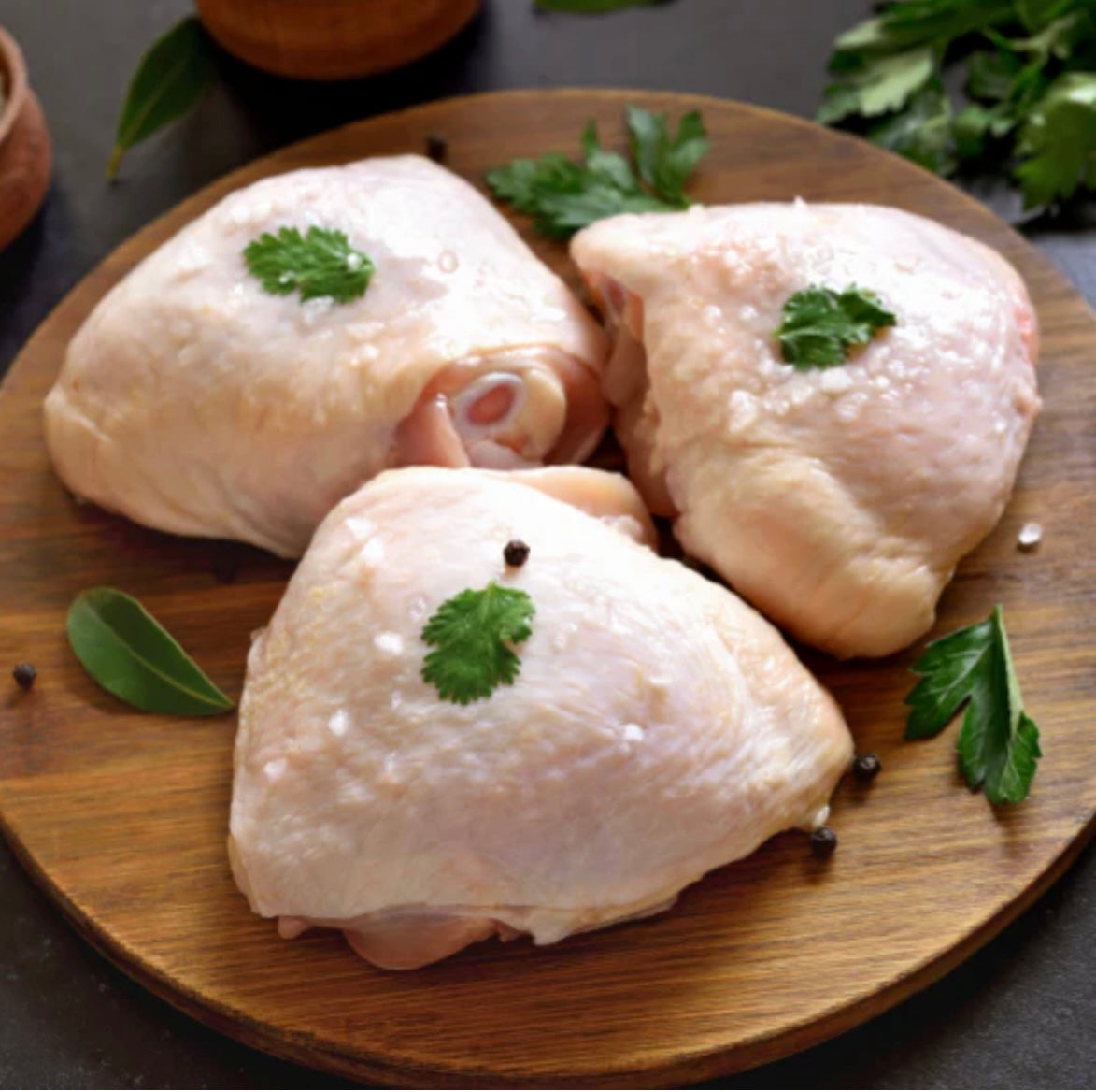 Halal Chicken Thighs 1Kg