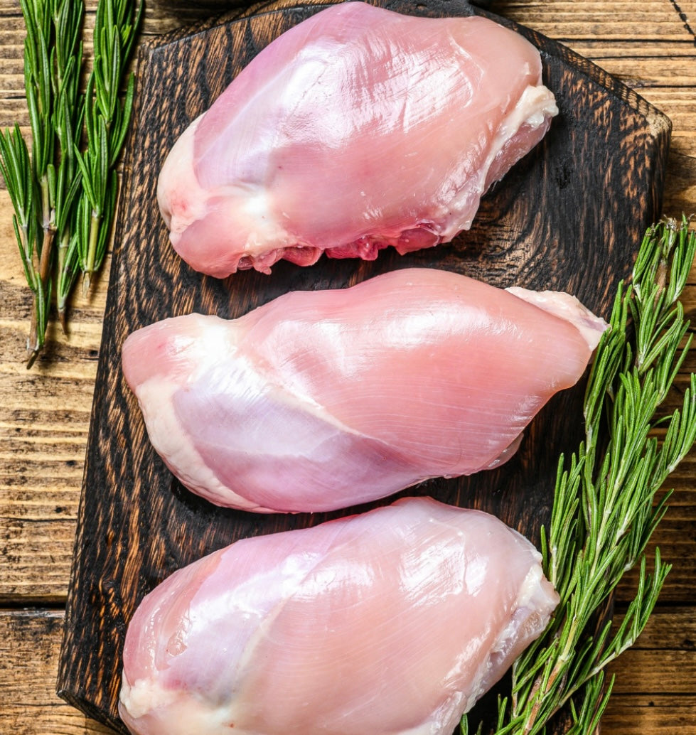 Halal Chicken Thighs Boneless & Skinless 1Kg