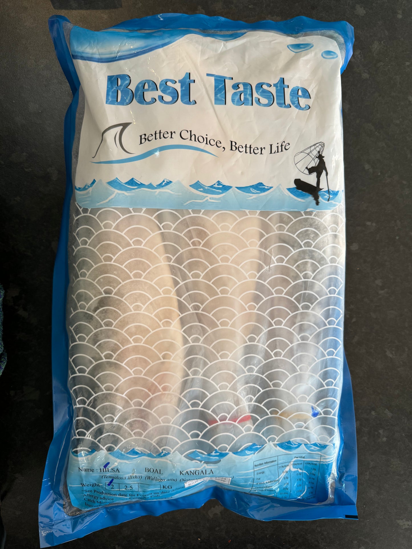 Hilsa Fish Whole Gutted 2kg