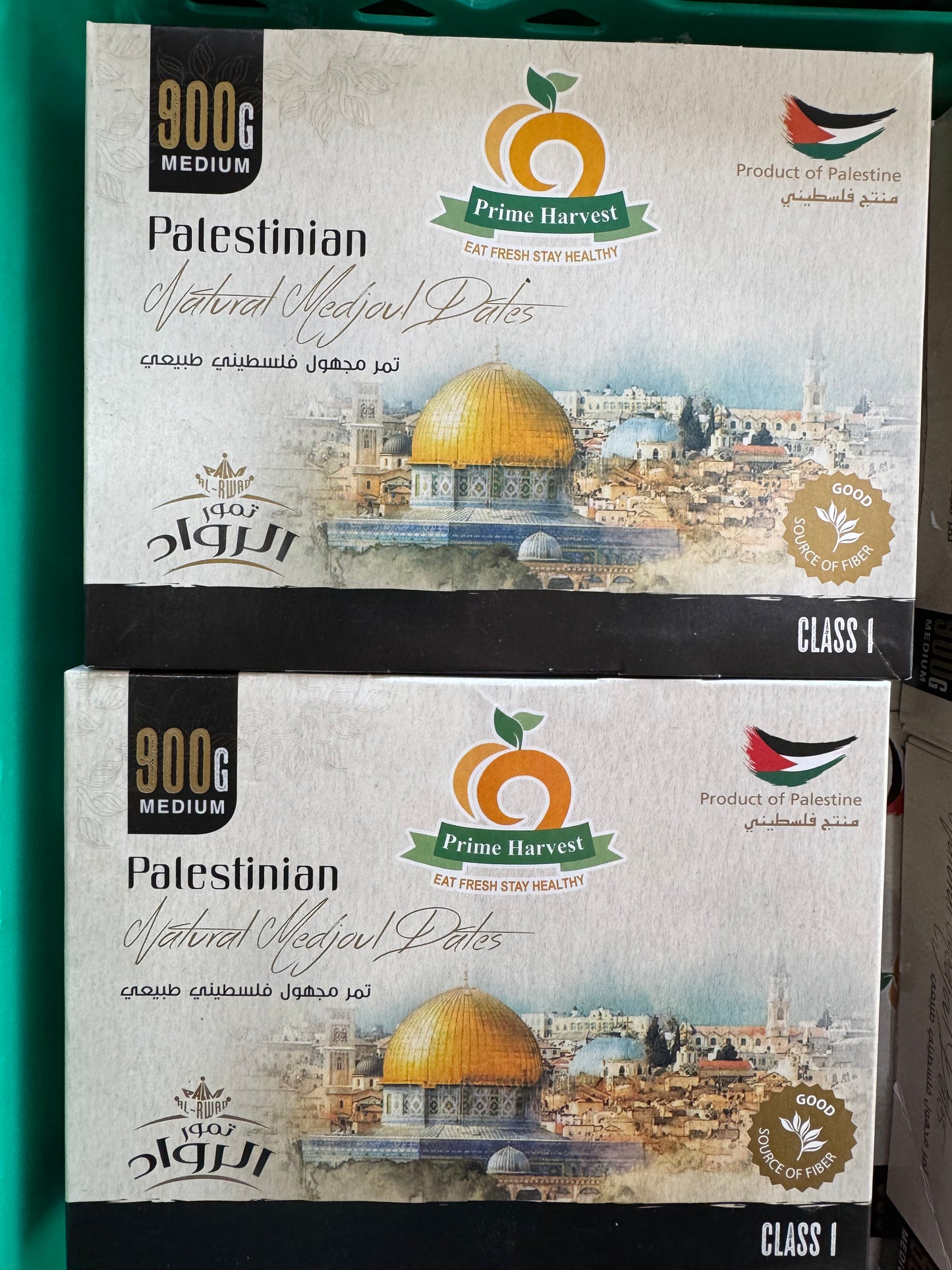 Prime Harvest Palestinian Medjoul Dates 900g