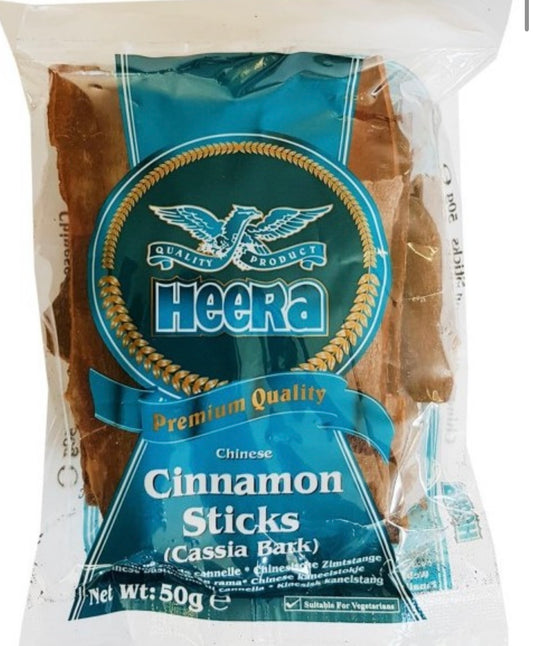 Heera Chinese Cinnamon Sticks (Kassia)50g