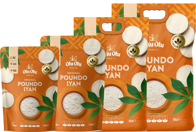 OluOlu Pounded Yam 4Kg