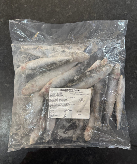 Frozen Sardines 1Kg