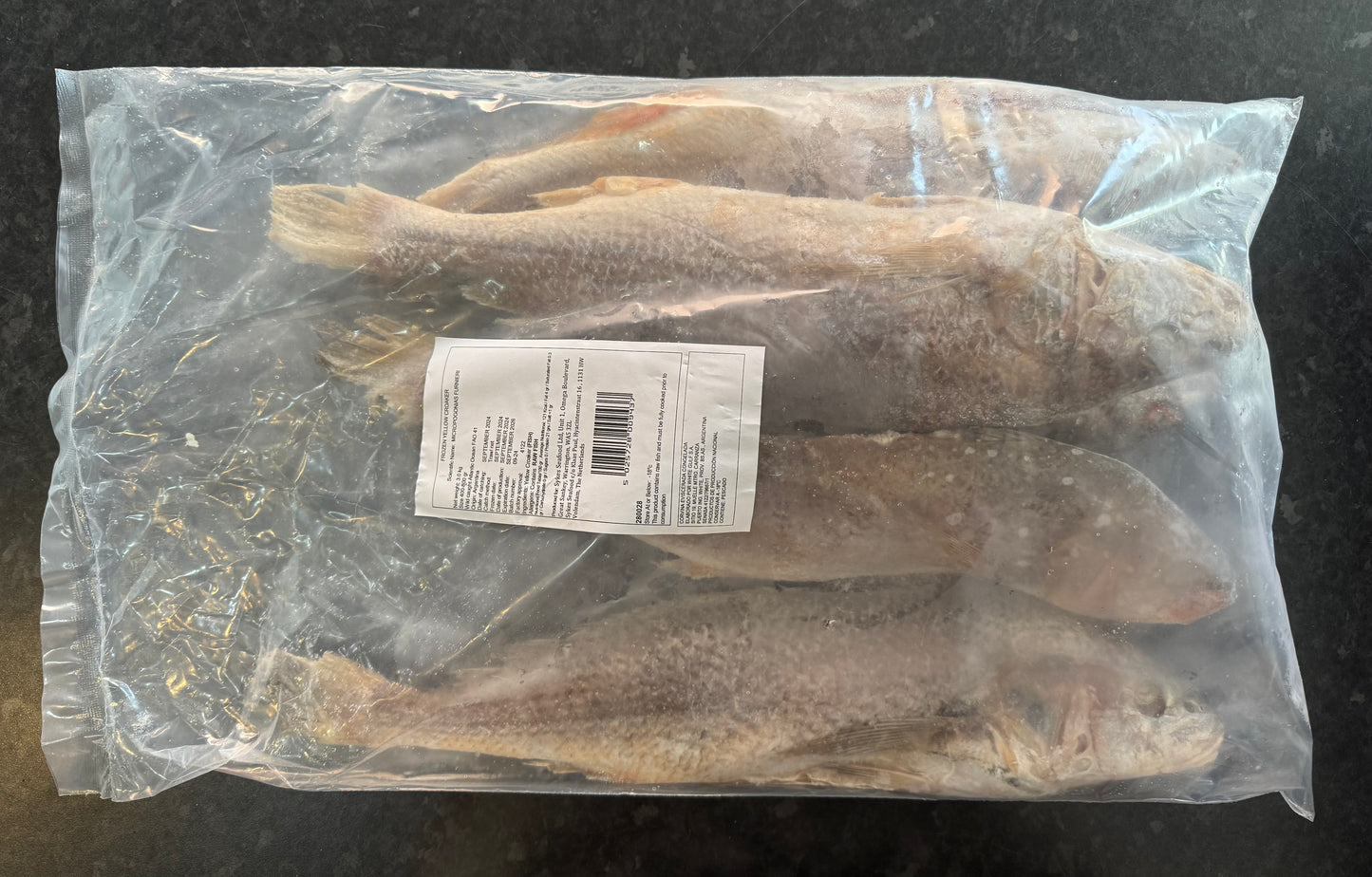 Yellow Croaker Fish (400g-800g) 3kg Bag