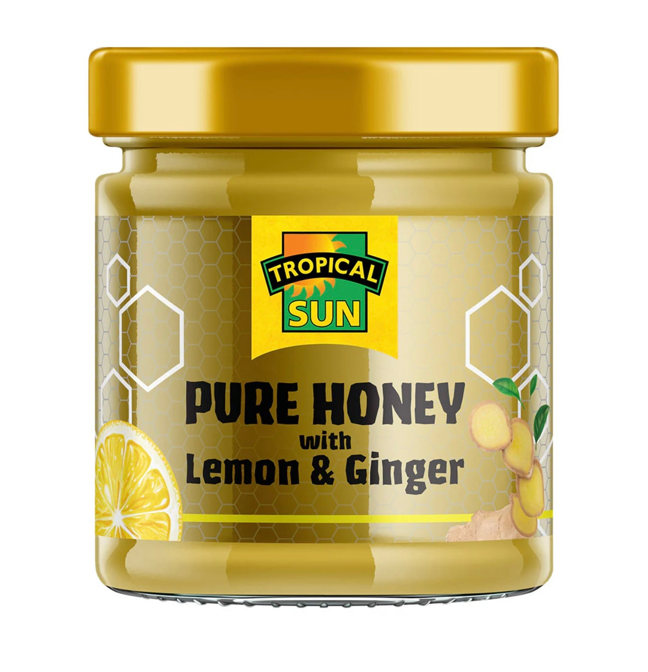 Tropical Sun Pure Honey with Lemon & Ginger 250g