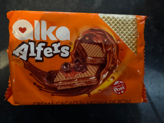 Alka Alfers Rum and Chocolate Wafers 170g