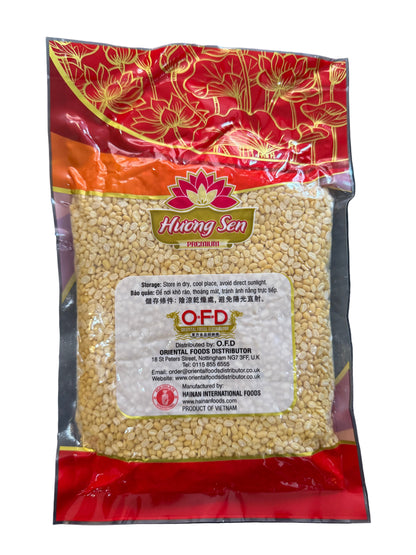 Huong Sen Premium Peeled Split Mung Beans Dau Xanh 500g