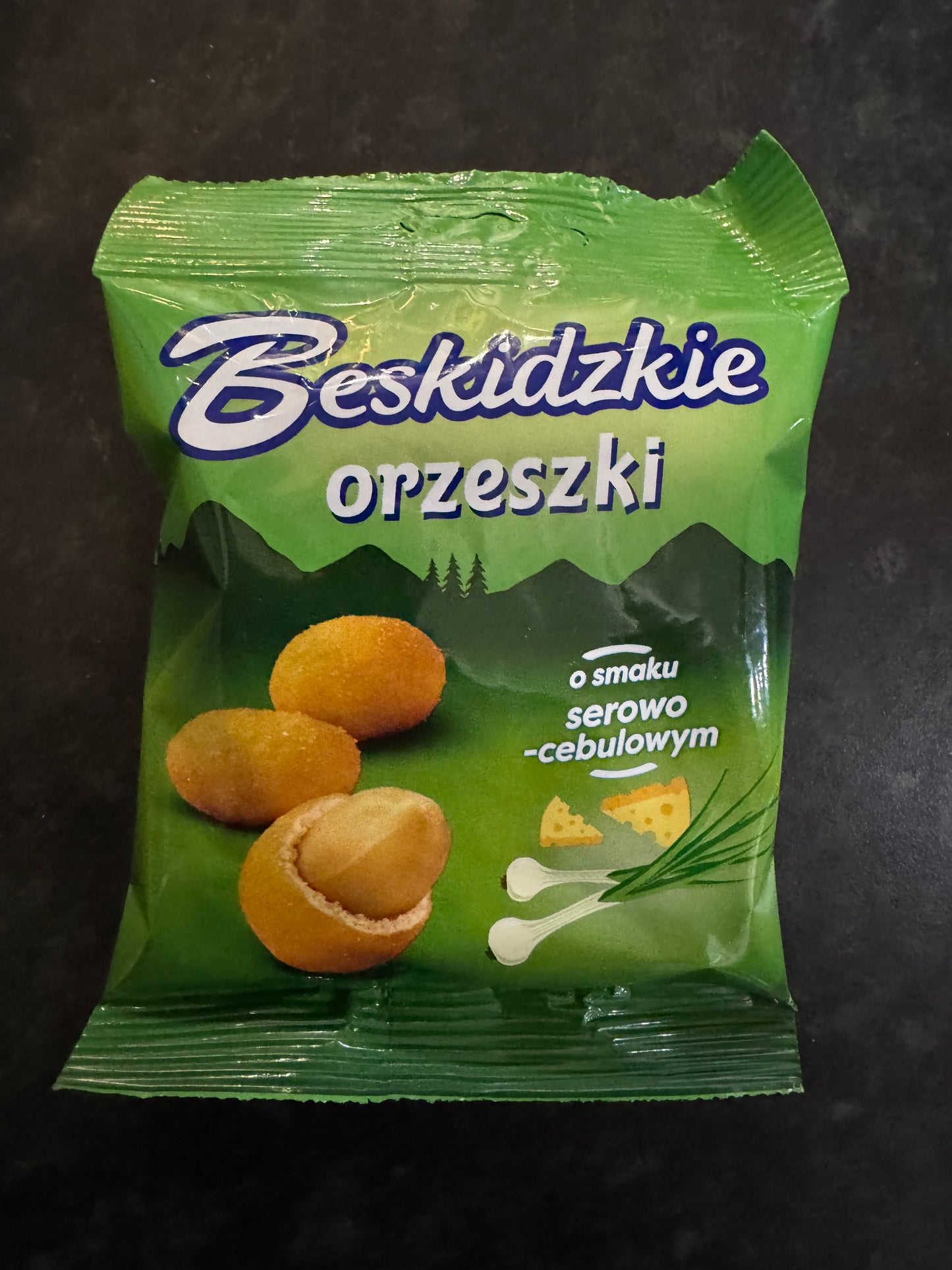 Aksam Beskidzkie Cheese & Onion Peanuts 70g