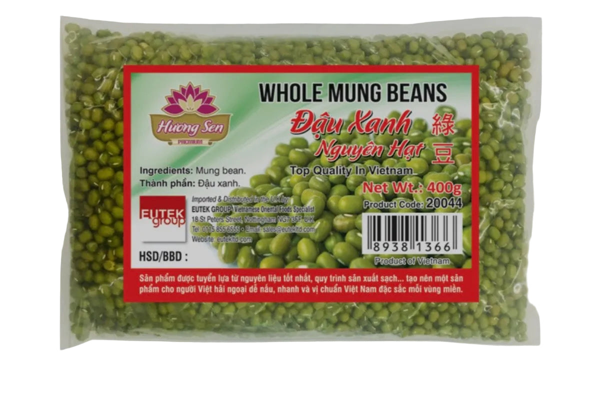 Huong Sen Whole Mung Beans Dau Xanh Nguyen Hat 500g
