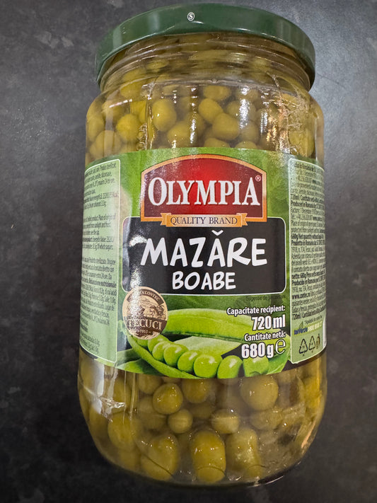 Olympia Green Peas 680g