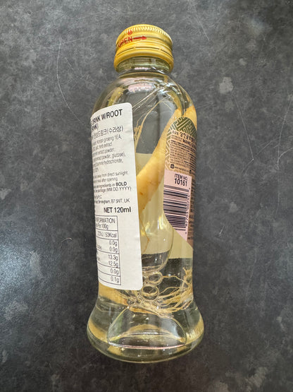 Korean Ginseng Whole Root Drink 120ml