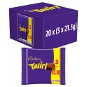 Cadbury Twirl Chocolate Bar 5 Pack Multipack 107.5g