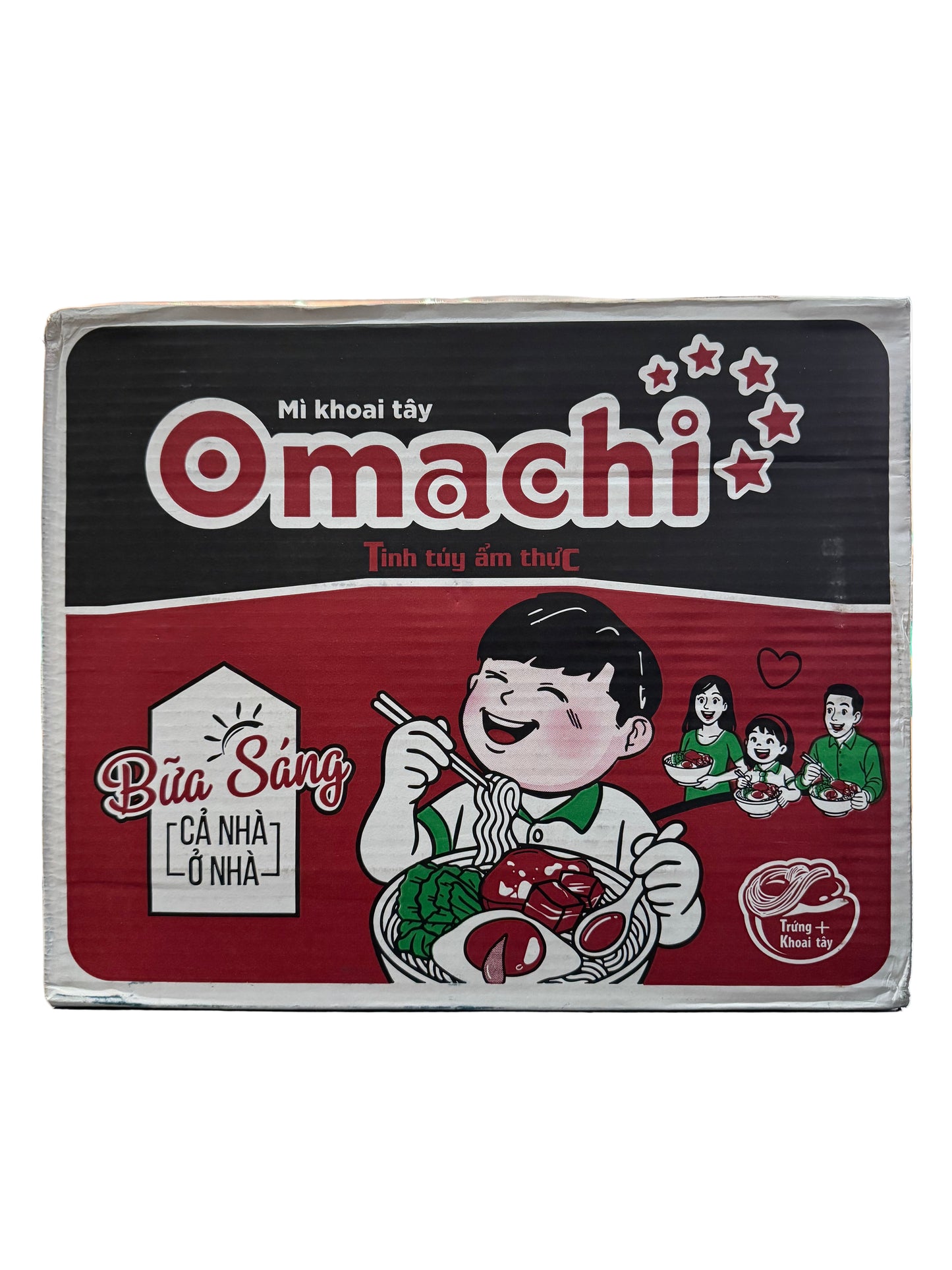 Omachi Beef Noodles Mi Xot Bo Ham 30x80g
