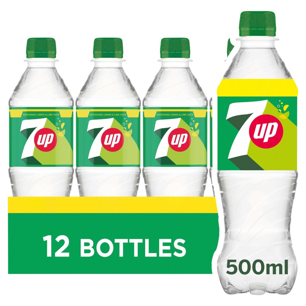 7UP Regular Lemon & Lime Bottle PMP 500ml