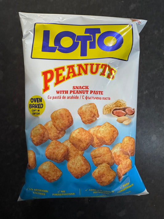 Lotto Corn Puffs with Peanuts 90g