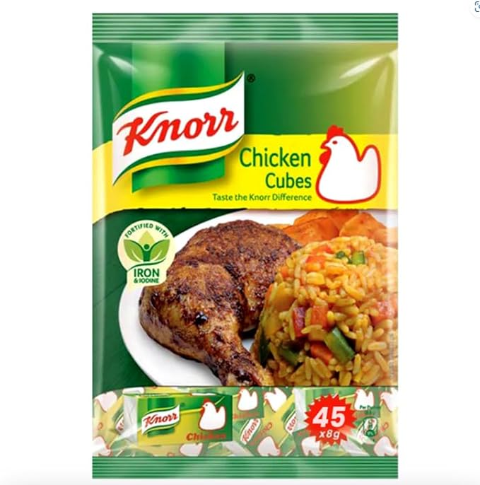 Knorr Chicken Seasoning Cubes (45 X 8g Cubes) 360g