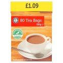 Euro Shopper 80 Tea Bags 250g