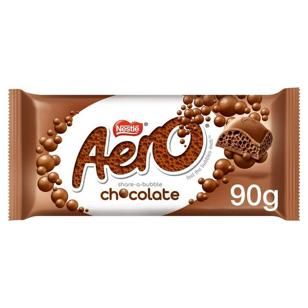 Aero Milk Chocolate Sharing Bar 90g