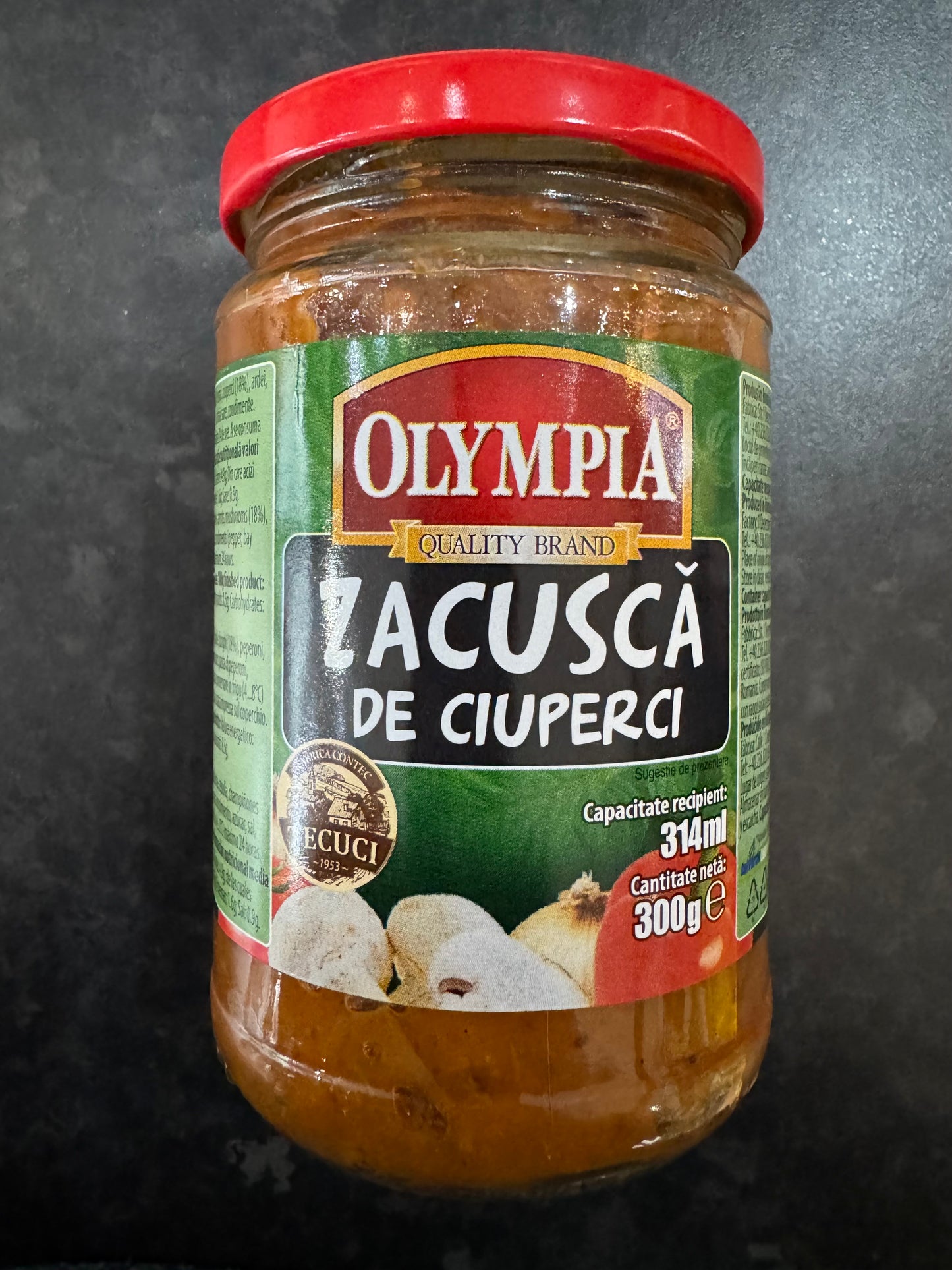 Olympia Zacusca with Mushrooms 295g