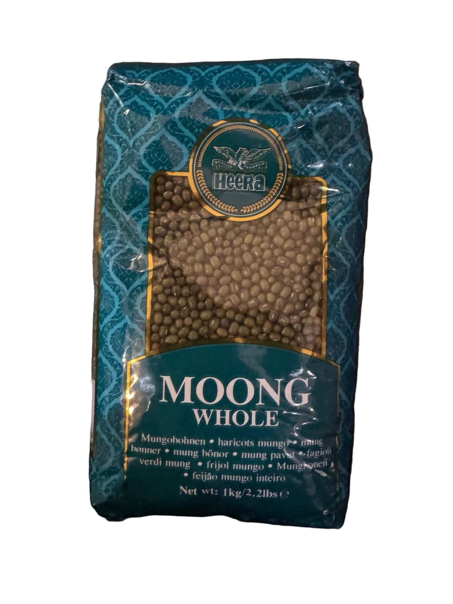 Heera Whole Moong Beans 1Kg