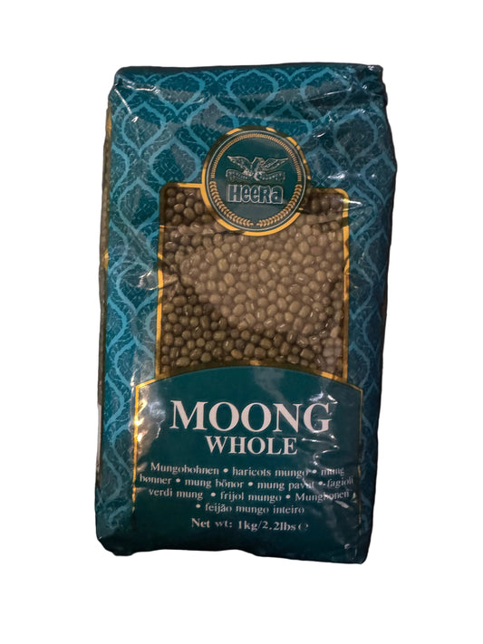 Heera Whole Moong Beans 1Kg