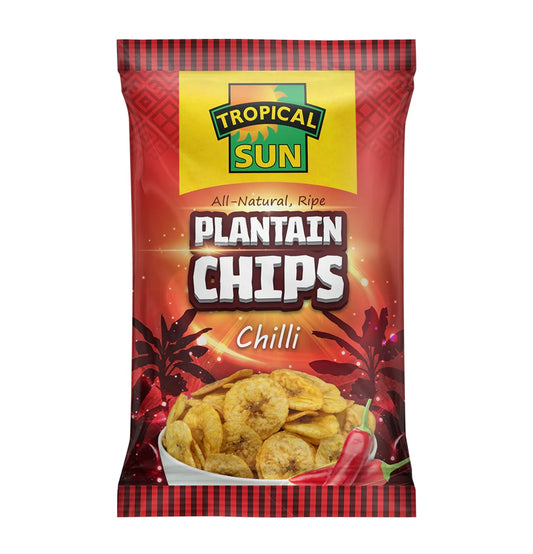 Tropical Sun Chilli Plantain Chips 70g