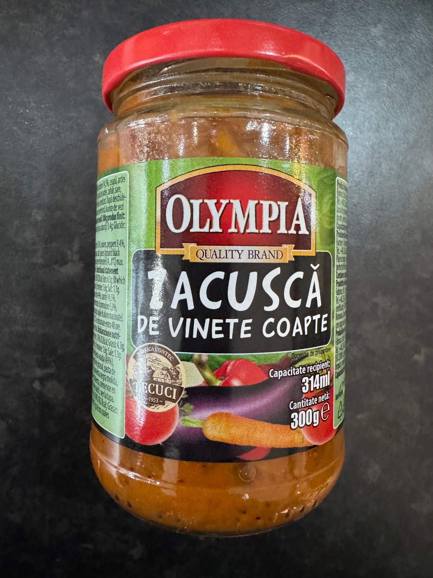 Olympia Zacusca with Roasted Aubergines 300g