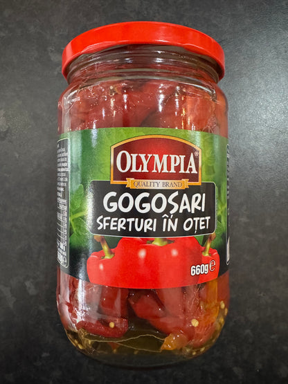 Olympia Bell Peppers in Vinegar (Gogosari) 720ml