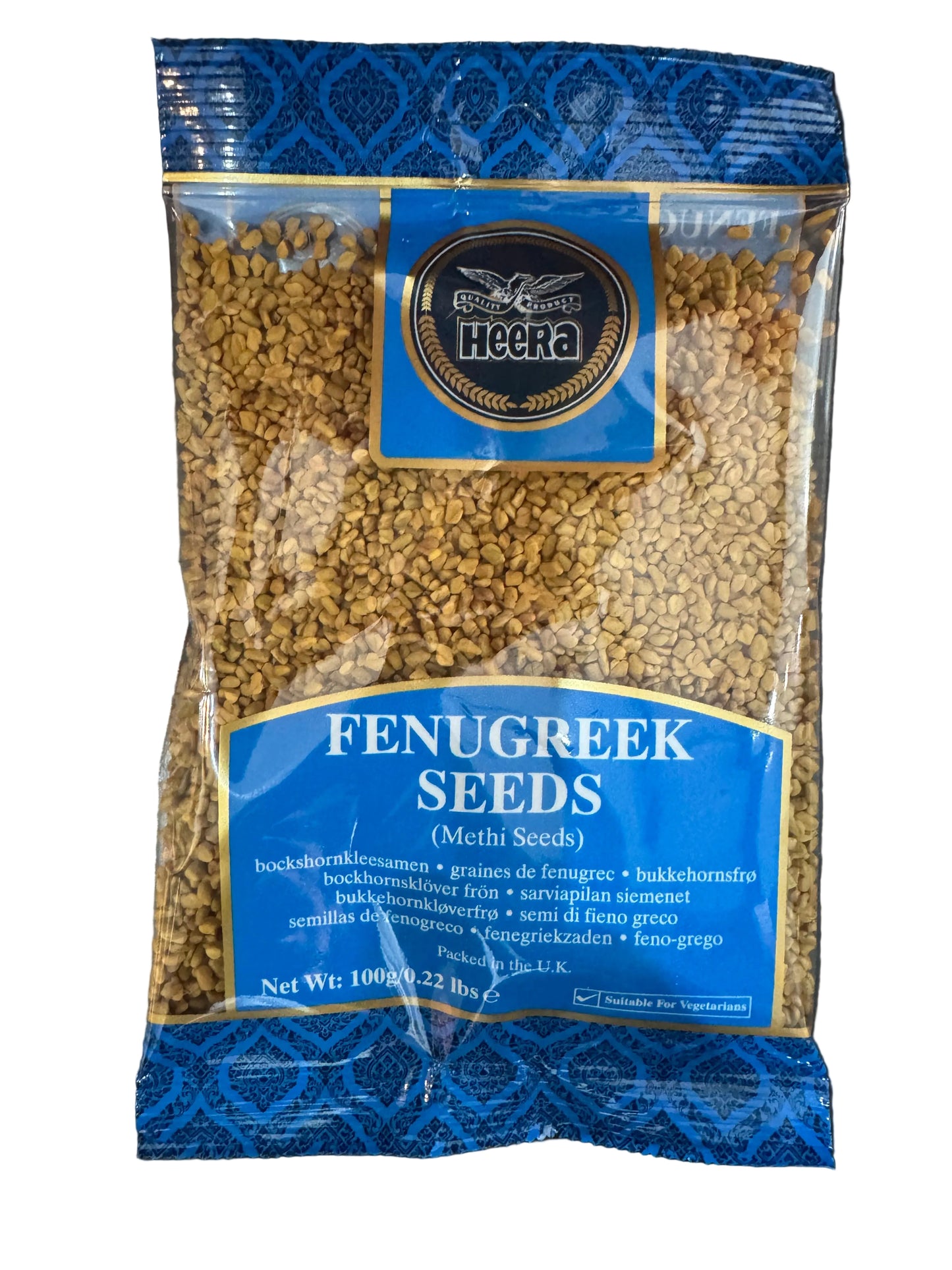 Heera Whole Fenugreek Seeds/Methi Seeds 100g