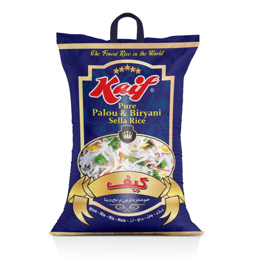 Kaif Palou & Biryani Sella Rice 5kg